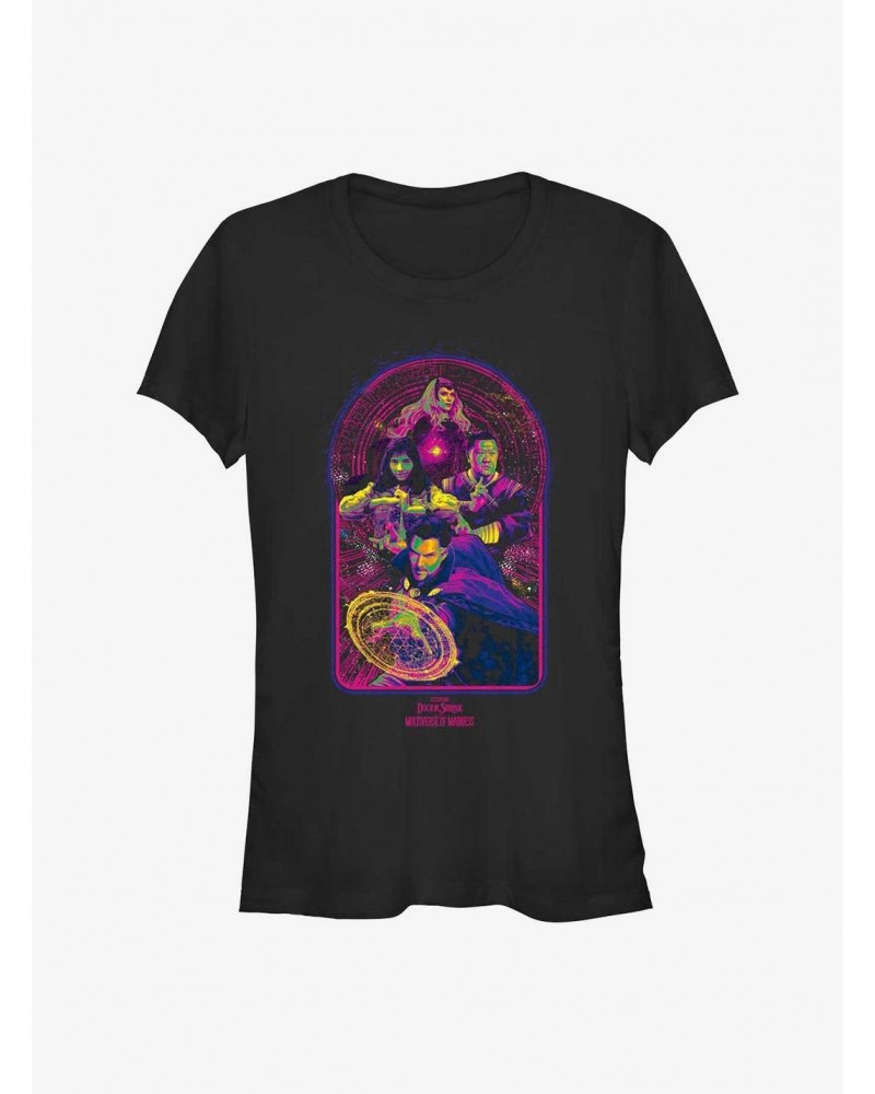 Marvel Doctor Strange In The Multiverse Of Madness Magic Pop Girls T-Shirt $9.36 T-Shirts