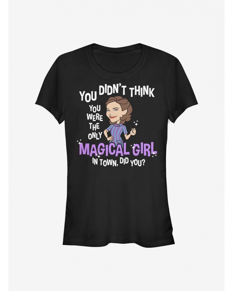 Marvel WandaVision Magical Girl Agatha Girls T-Shirt $6.18 T-Shirts