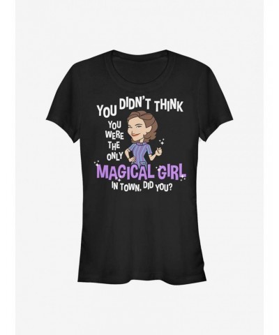 Marvel WandaVision Magical Girl Agatha Girls T-Shirt $6.18 T-Shirts