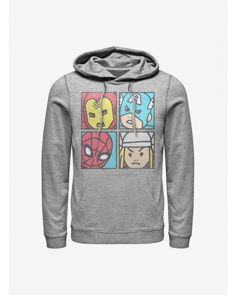 Marvel Avengers Pop Squares Hoodie $16.52 Hoodies