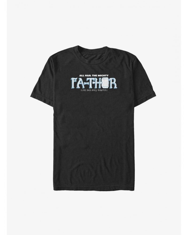 Marvel Thor Mighty Fa-Thor Big & Tall T-Shirt $9.09 T-Shirts