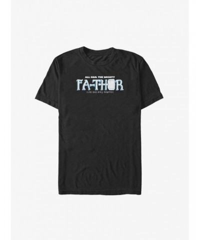 Marvel Thor Mighty Fa-Thor Big & Tall T-Shirt $9.09 T-Shirts