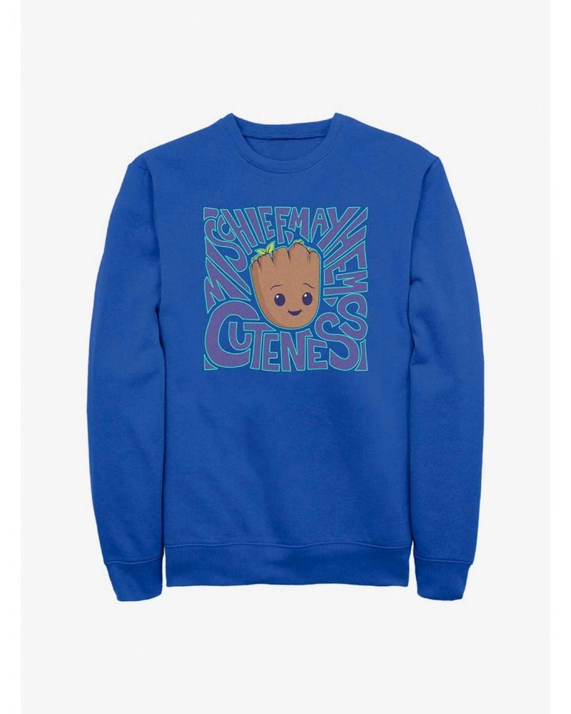 Marvel Guardians of the Galaxy Cuteness Overload Sweatshirt $12.40 Sweatshirts