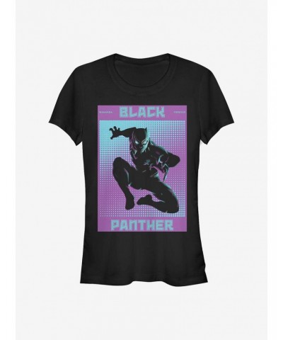 Marvel Black Panther Software Girls T-Shirt $8.17 T-Shirts