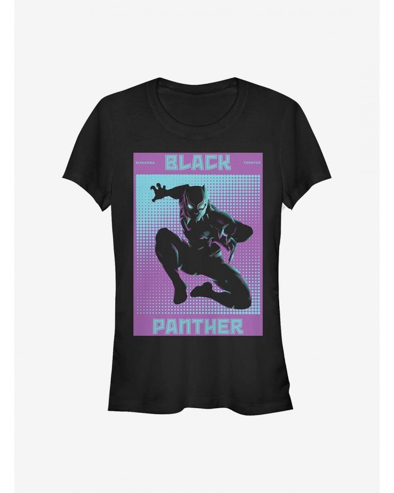 Marvel Black Panther Software Girls T-Shirt $8.17 T-Shirts