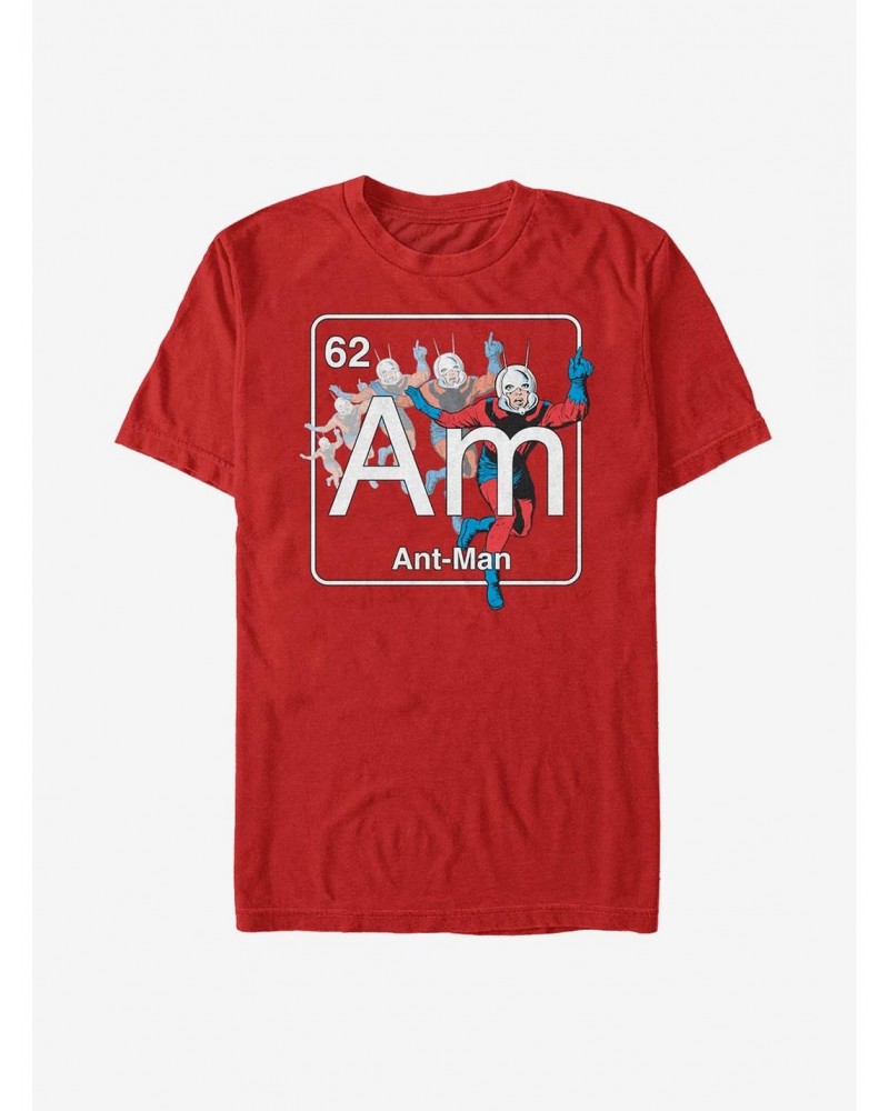 Marvel Ant-Man Periodic Ant-Man T-Shirt $7.07 T-Shirts