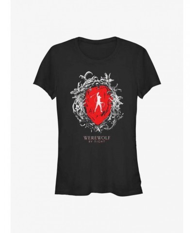 Marvel Studios' Special Presentation: Werewolf By Night Elsa Bloodstone Heart Girls T-Shirt $7.97 T-Shirts