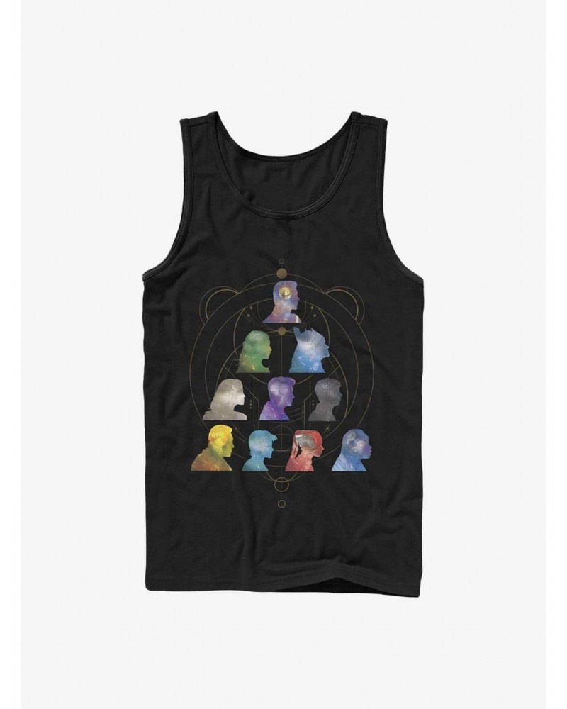 Marvel Eternals Silhouette Galaxy Heads Tank $8.37 Tanks