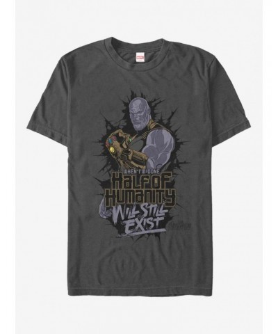 Marvel Avengers Half Of Humanity T-Shirt $8.99 T-Shirts