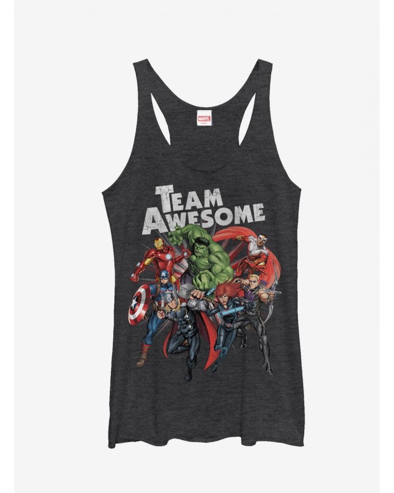 Marvel Avengers Team Awesome Girls Tanks $9.74 Tanks