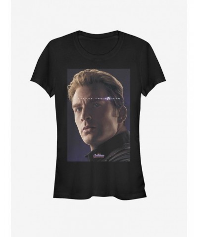 Marvel Avengers Endgame Cap Avenge Girls T-Shirt $8.96 T-Shirts